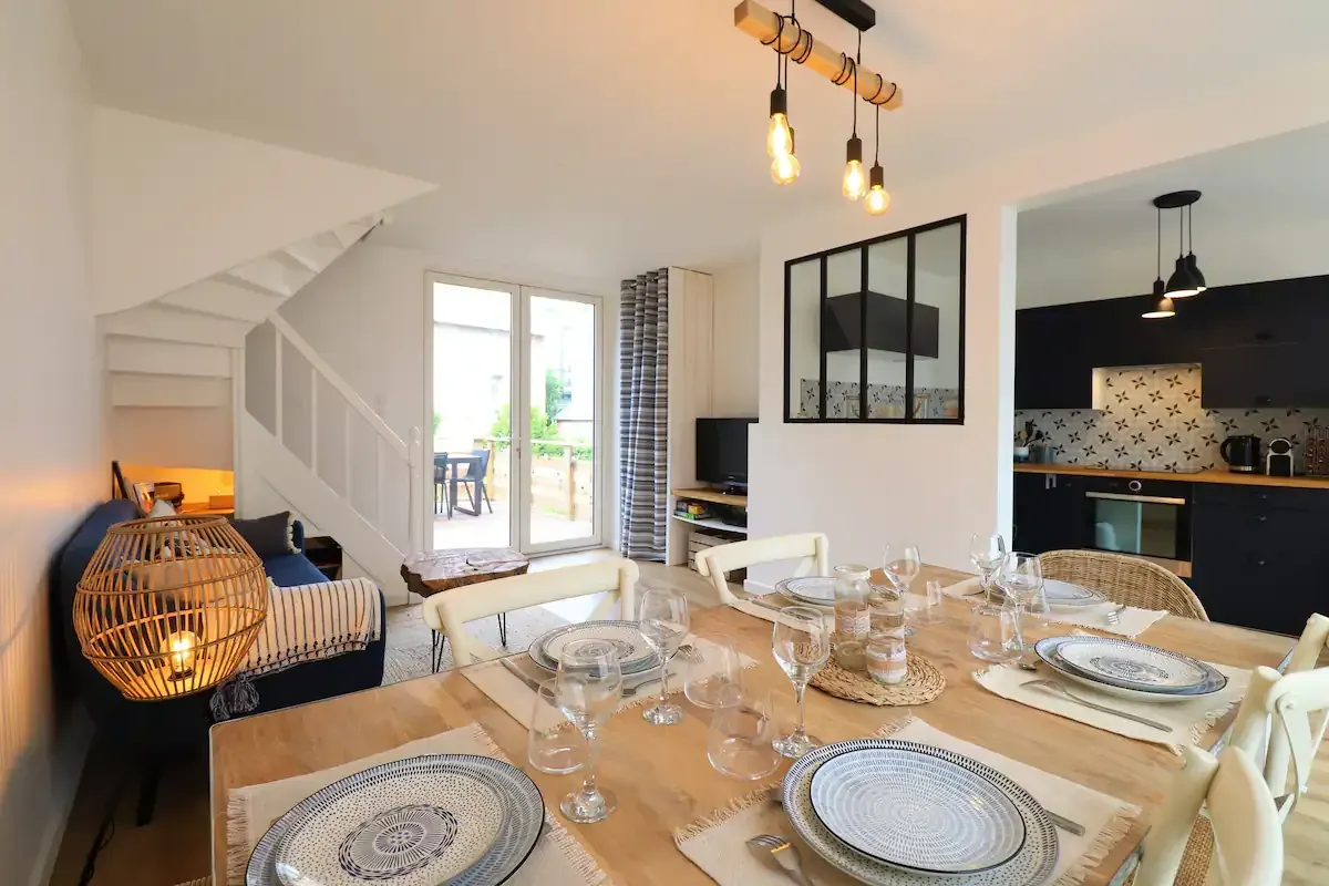 intérieur du gite la marinière à Etretat