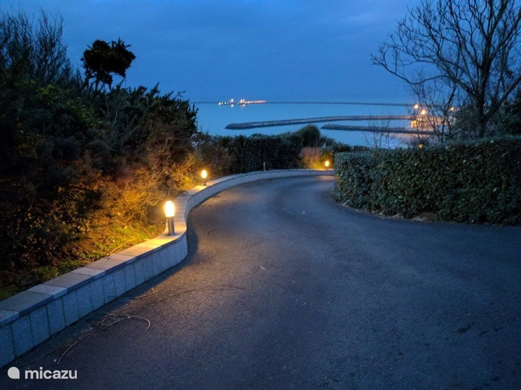 Entrée vers le cliff house