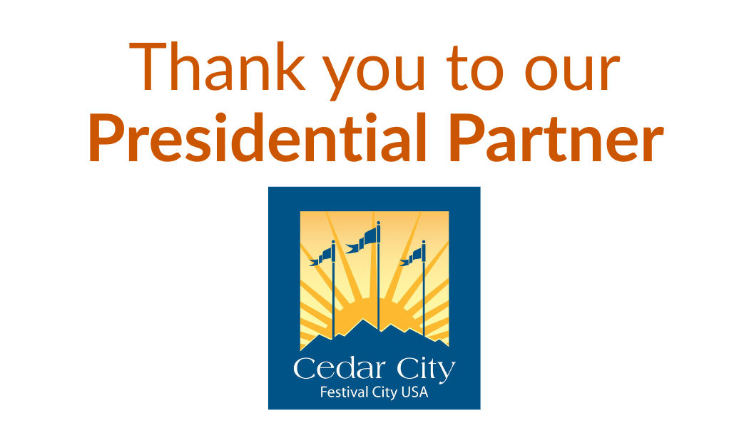 Thank you to Presidential Partner Cedar City