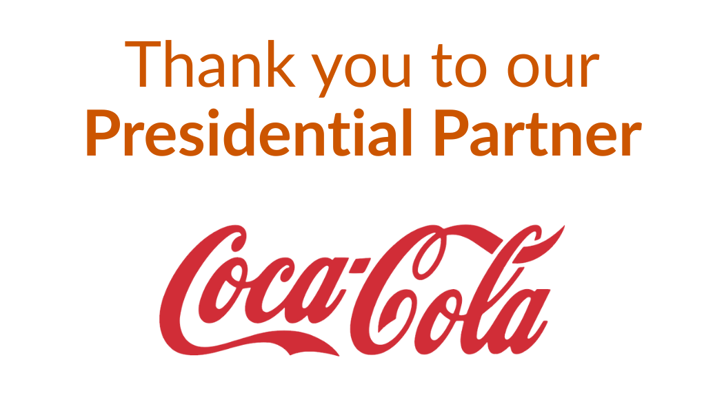 Thank you to Presidential Partner Coca-Cola