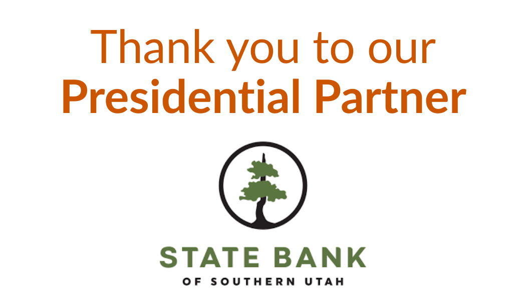 Thank you to Presidential Partner State Bank of Southern Utah
