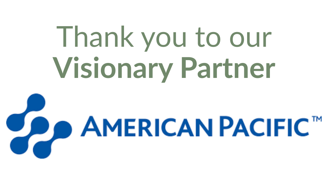 Thank you to Visionary Partner American Pacific Corporation