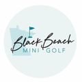 Black Beach Mini Golf logo