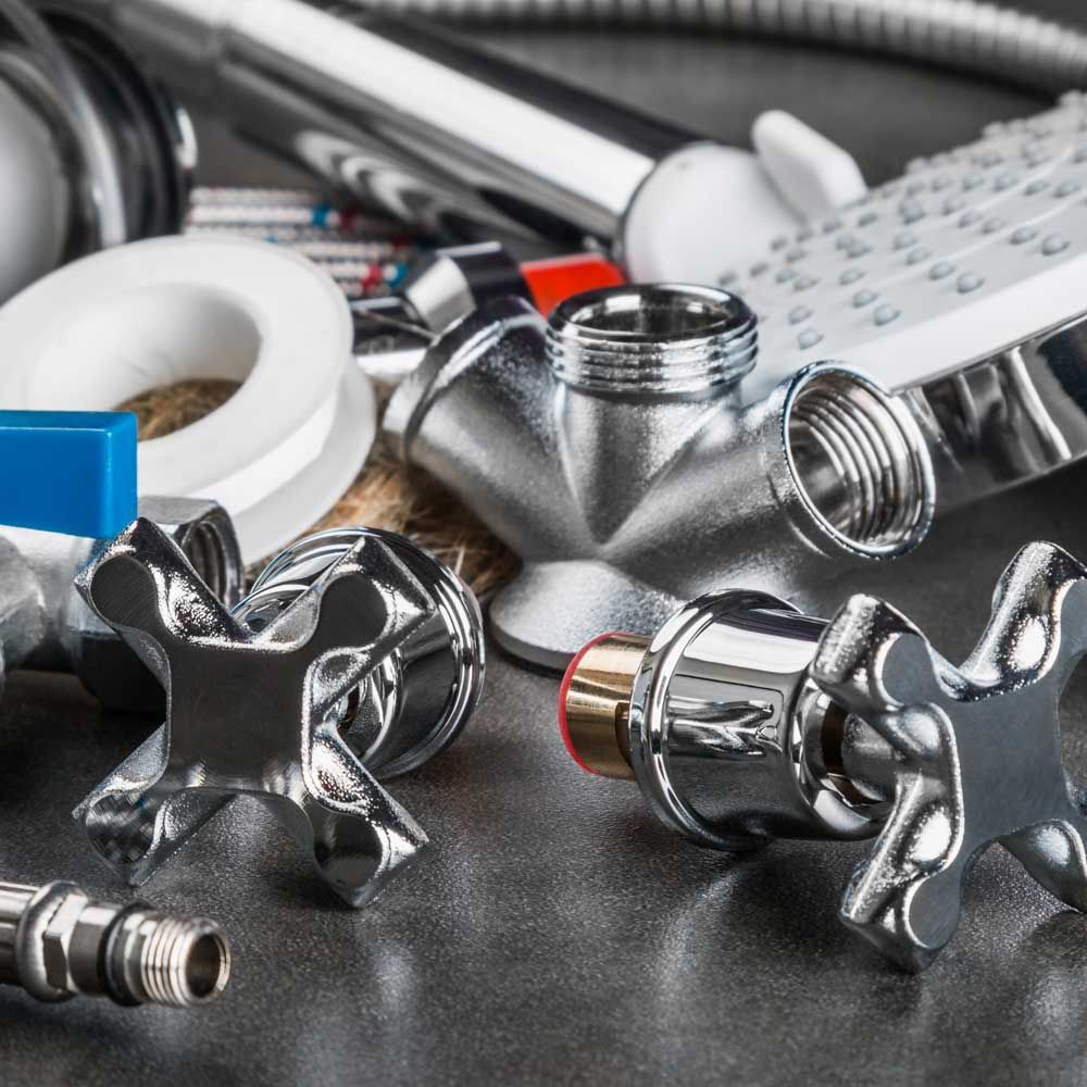 different plumbing fixtures
