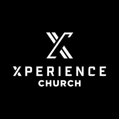 Xperience Church logo in white on a black background