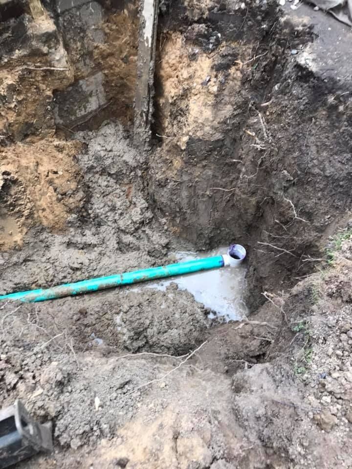 Backyard waterways and drainage system - Sanford MI