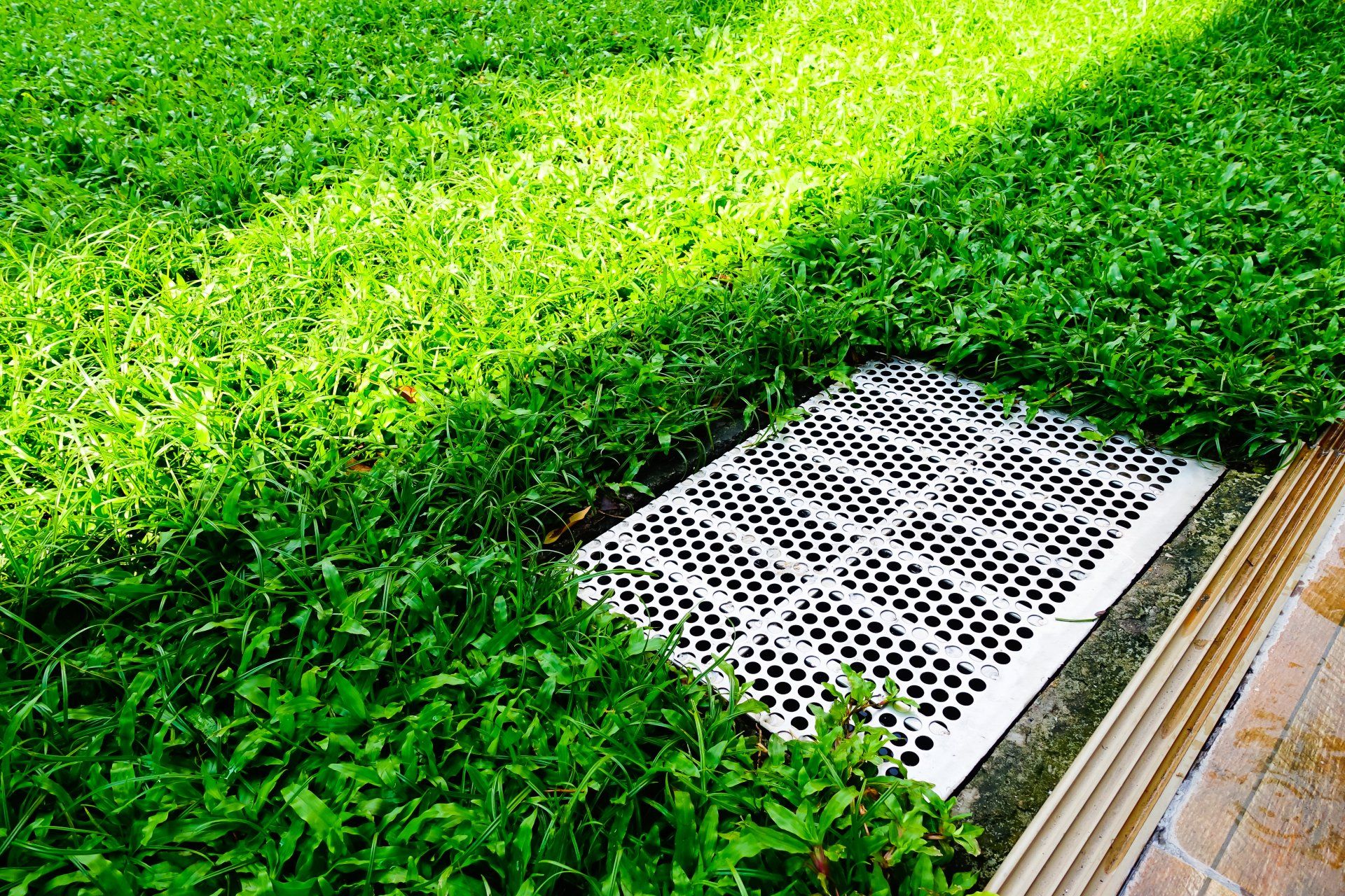 Drainage system on backyards - Sanford MI