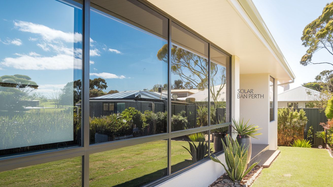 Home window tinting by Solarban WA on a Perth residential property
