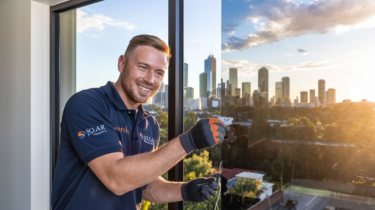 Residential window film installed on a Perth house by Solarban WA