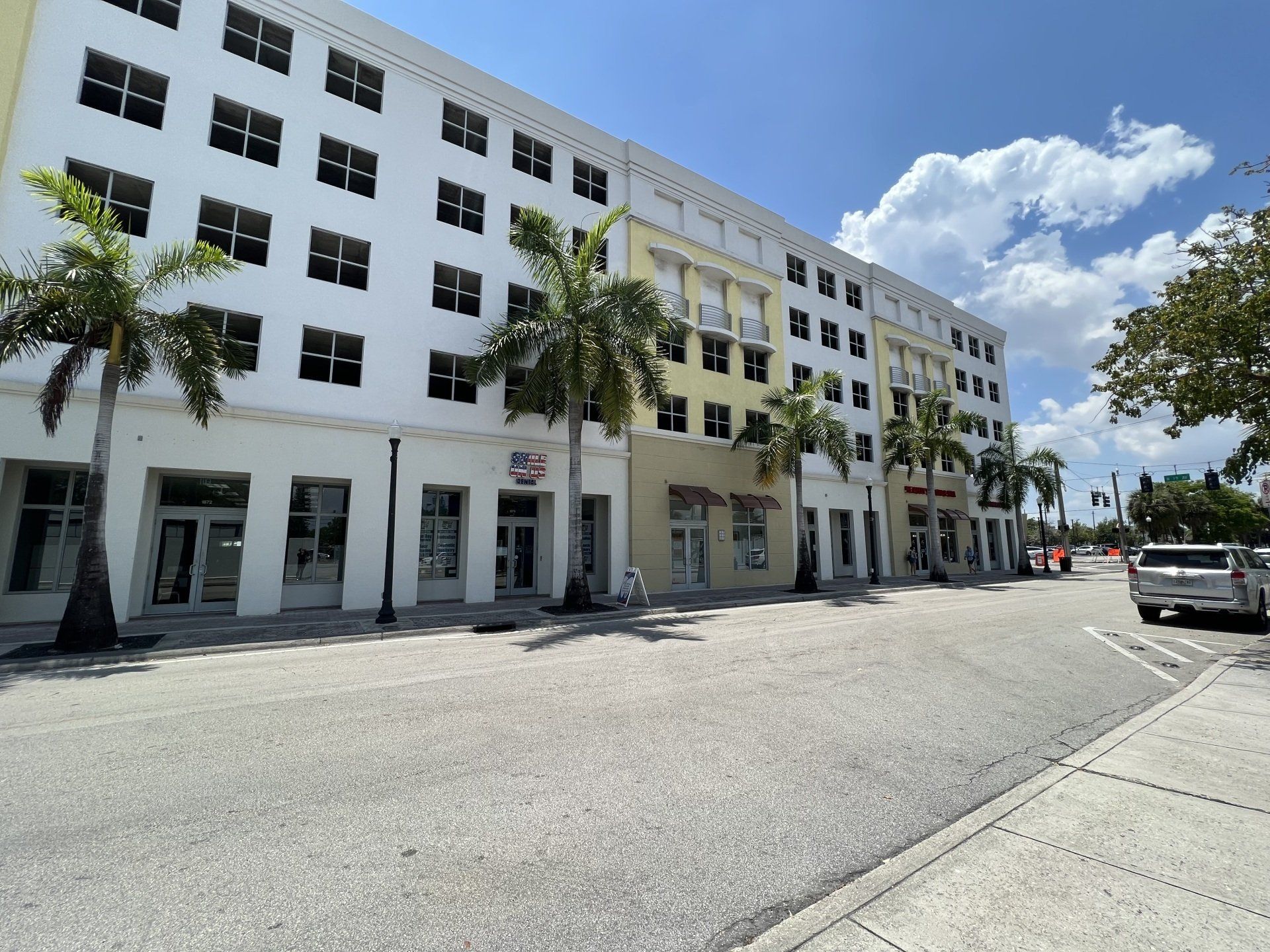 Radius Garage Retail Building Exterior