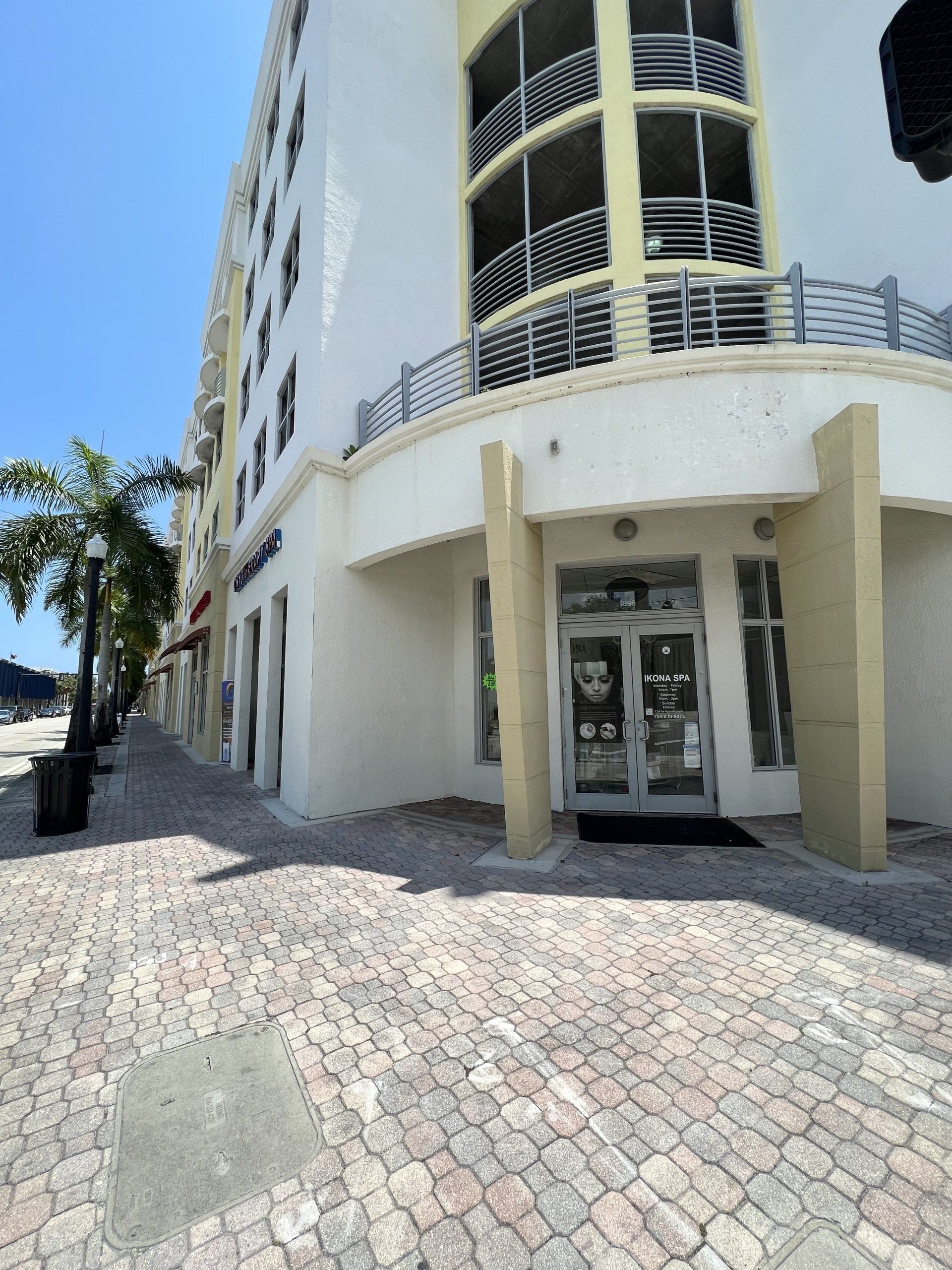 Radius Garage Retail Front Entrance