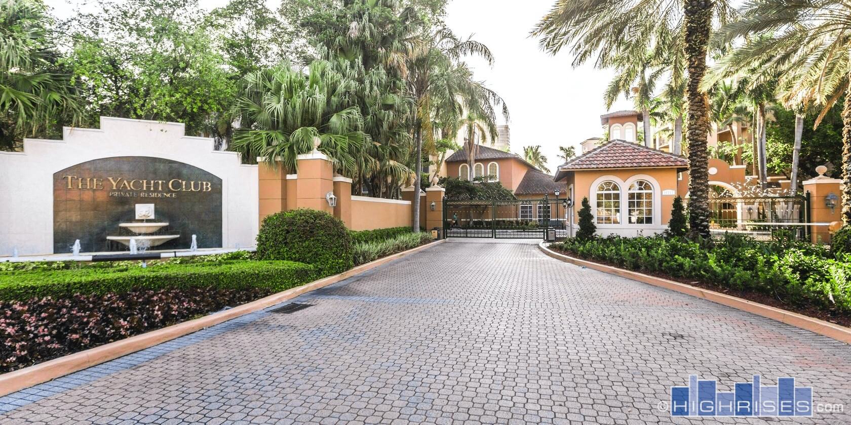Yacht Club Marina Front Entrance