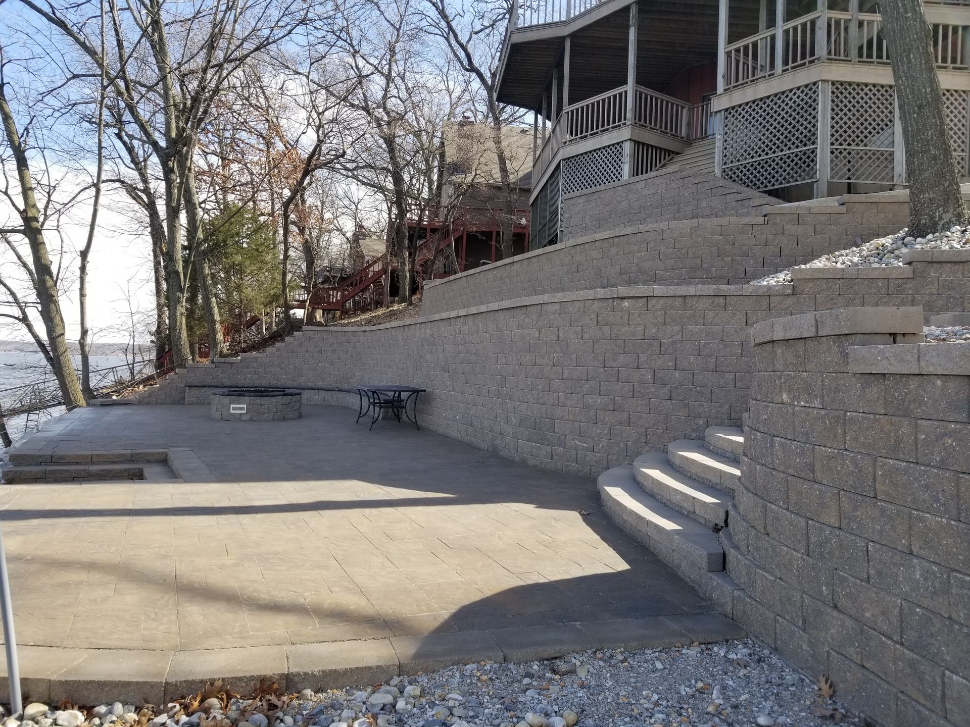 Custom Gran Tara retaining wall