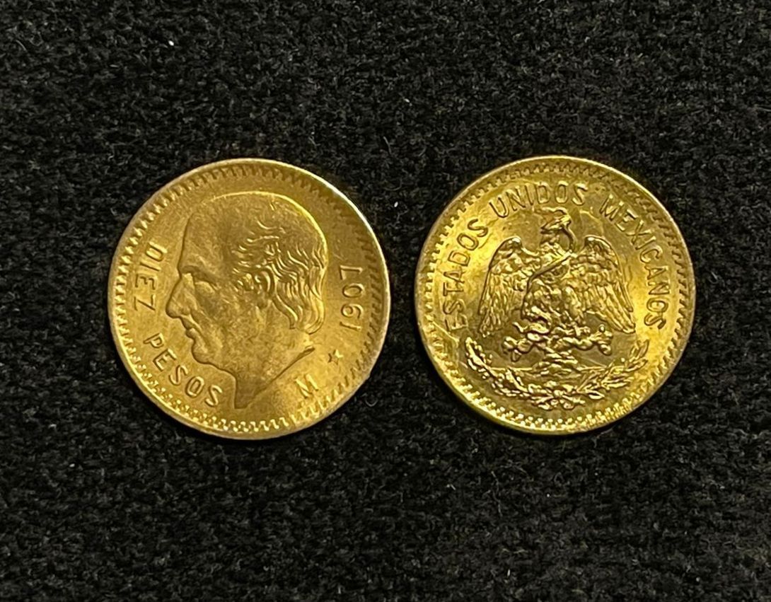 Moneda de los Estados Unidos Mexicanos del año 1907