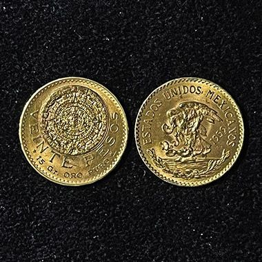 Moneda de los Estados Unidos  Mexicanos veinte pesos