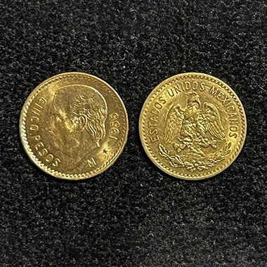 Moneda de los Estados Unidos Mexicanos del año 1955