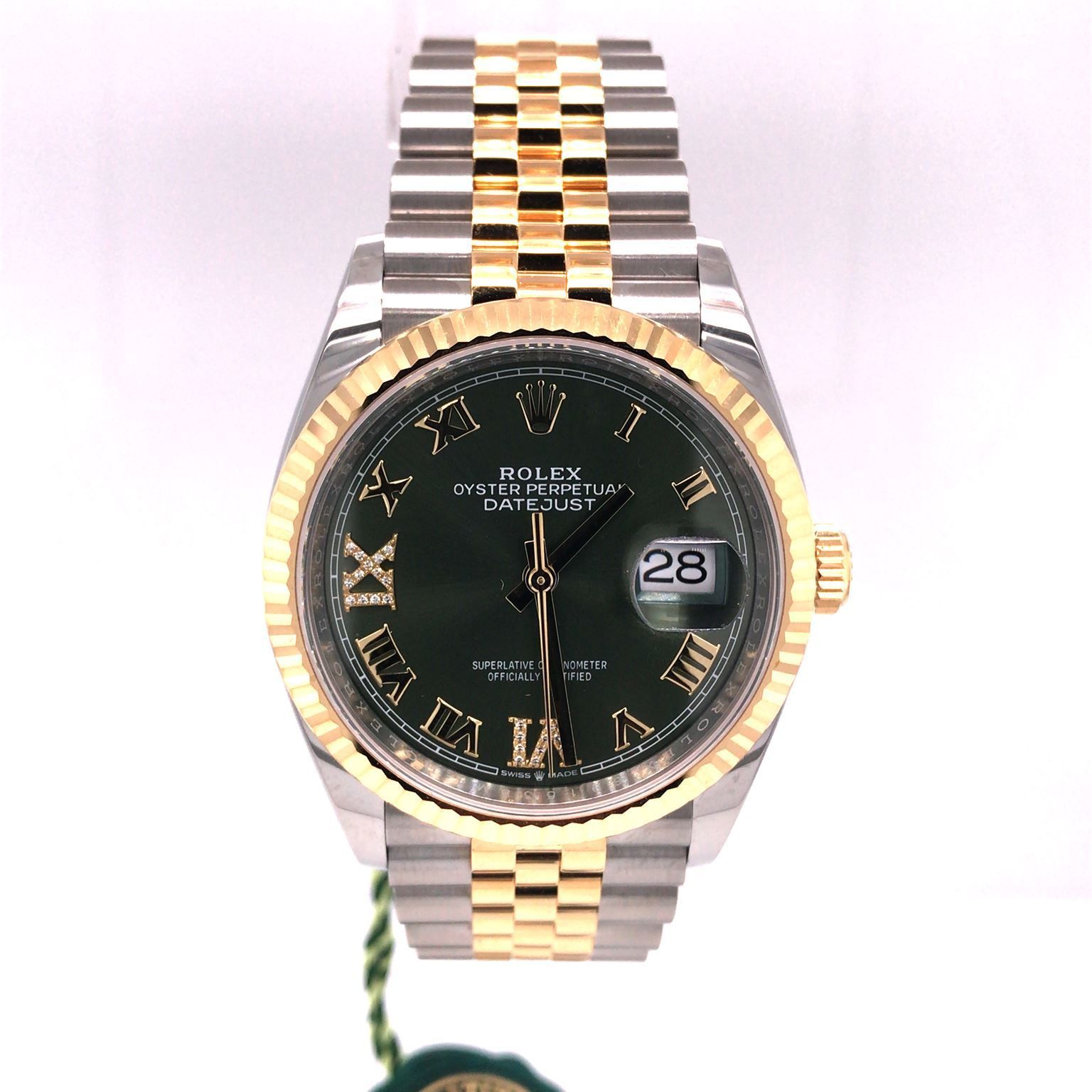 Rolex Datejust Green Dial 36 mm | Nuevo
