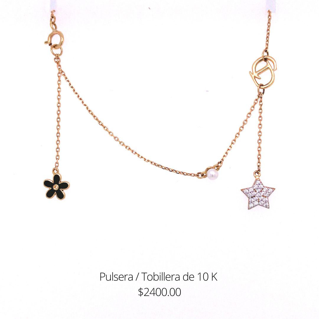 Pulsera / Tobillera oro 10K