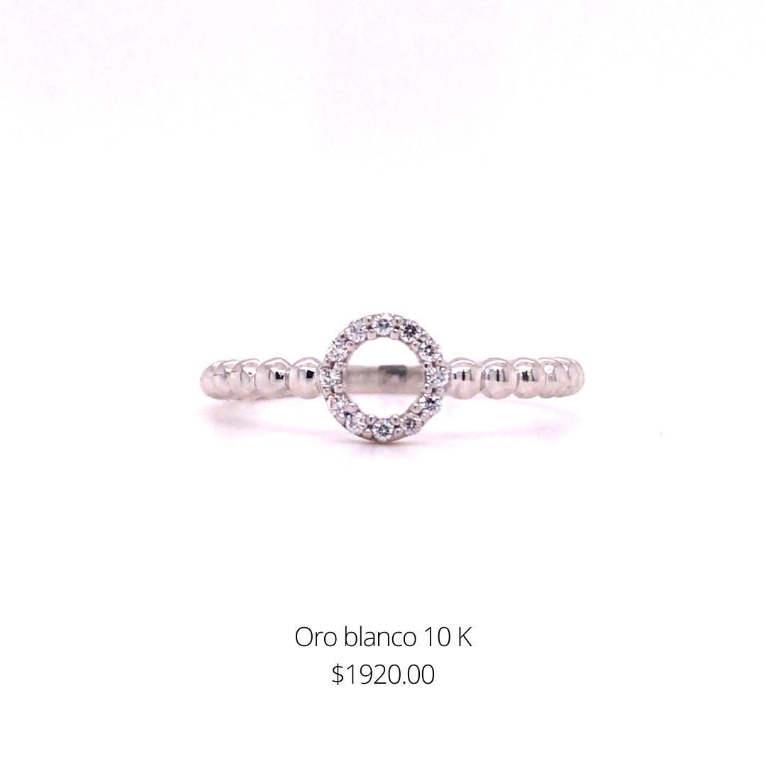 Anillo Oro Blanco