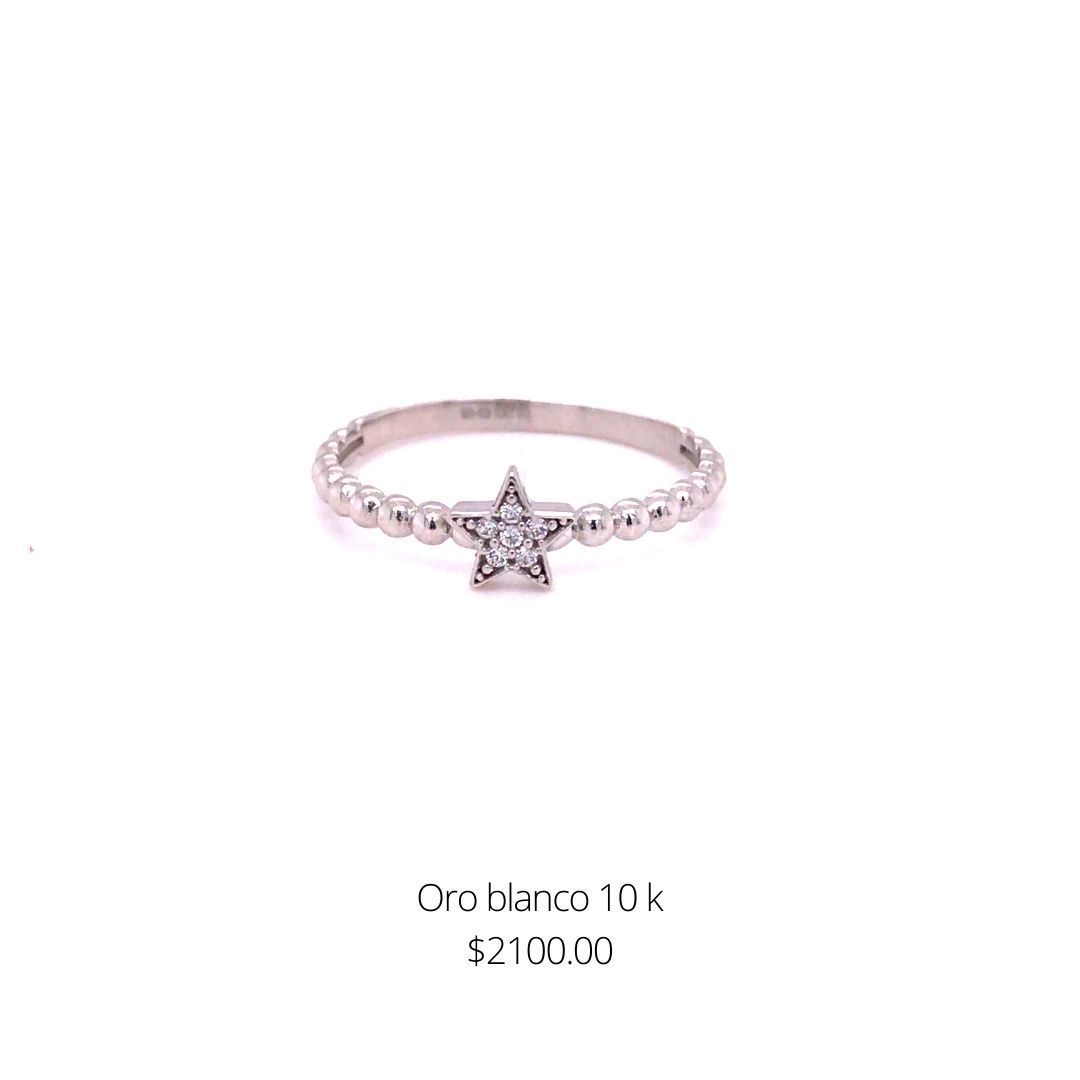 Anillo Oro Blanco