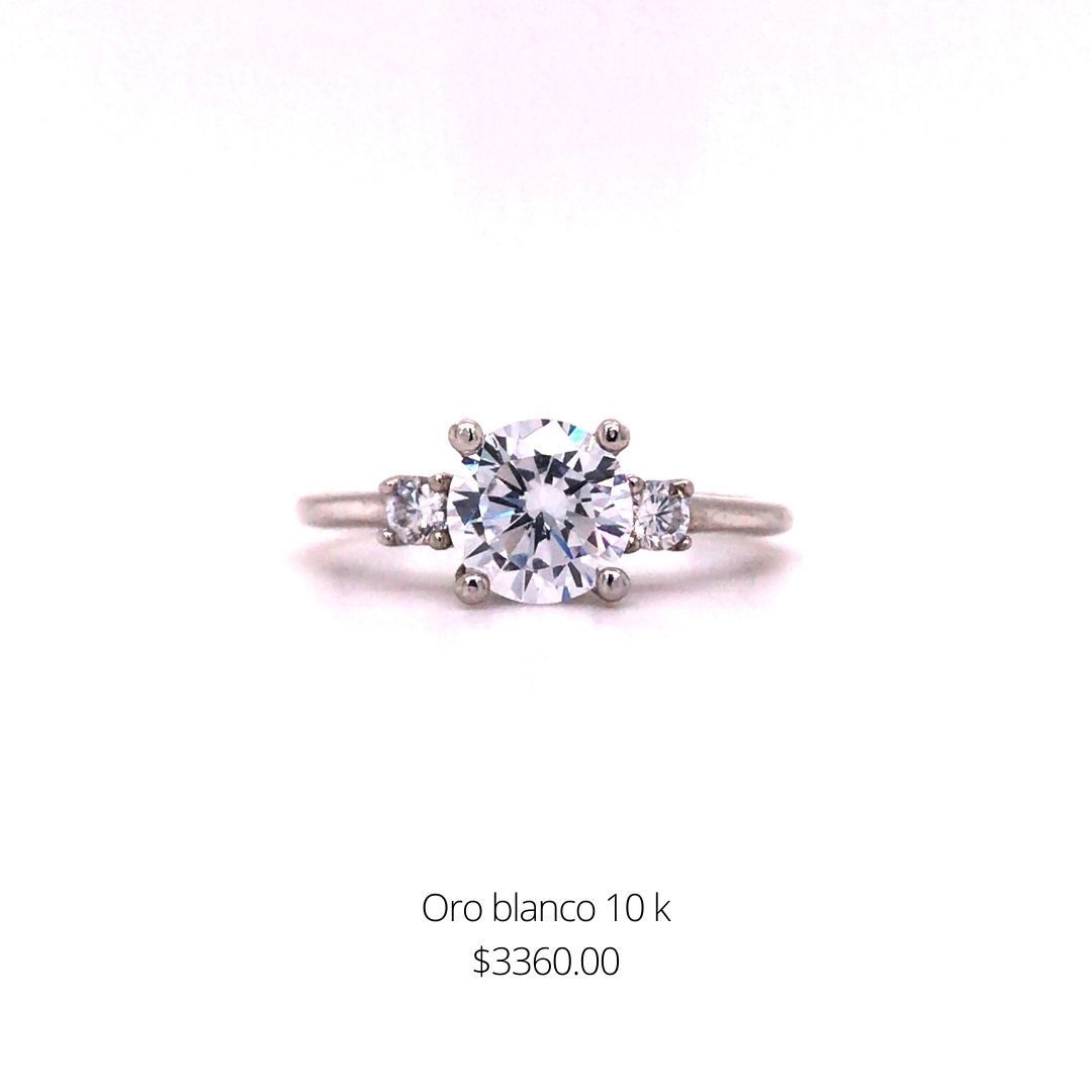 Anillo Oro Blanco
