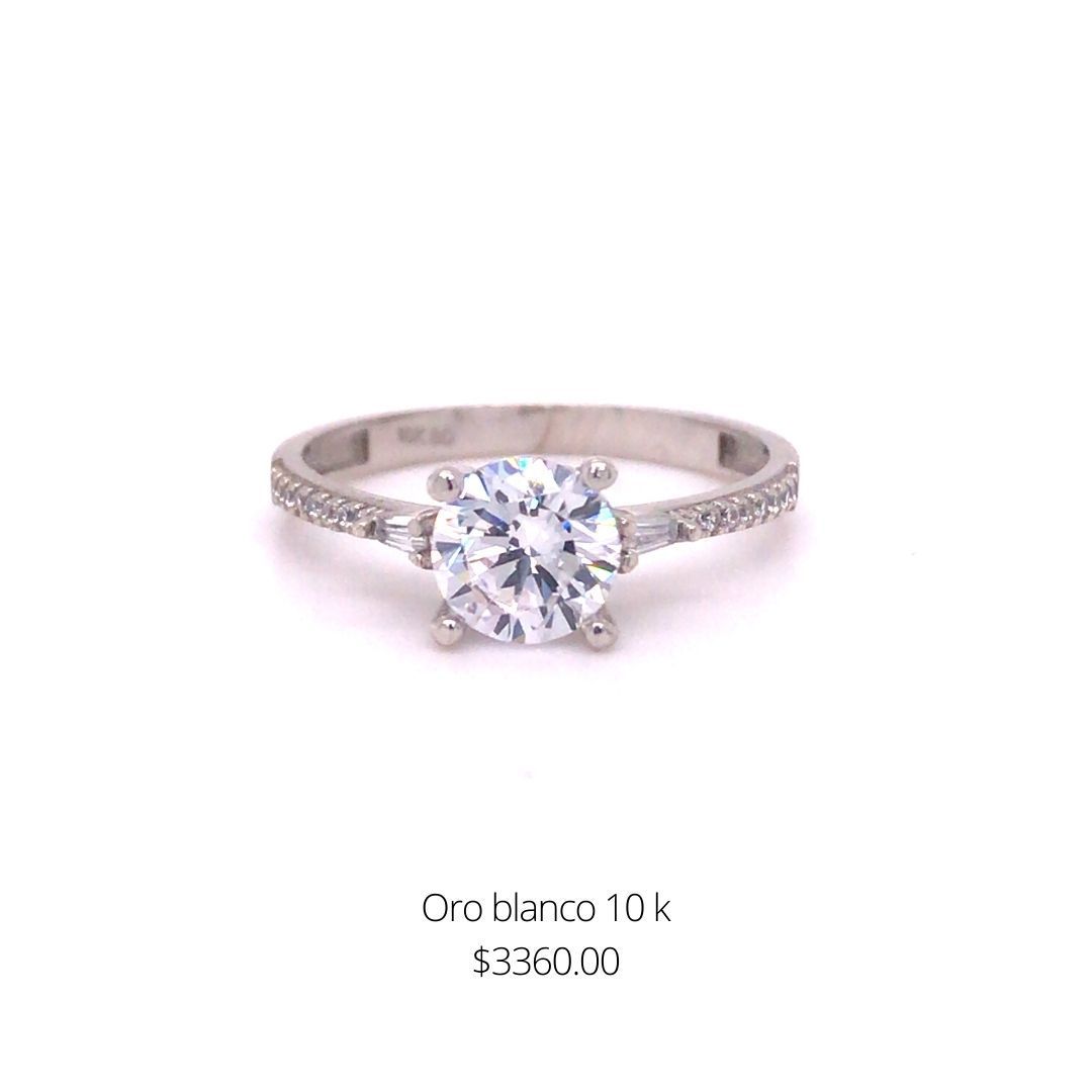 Anillo Oro Blanco