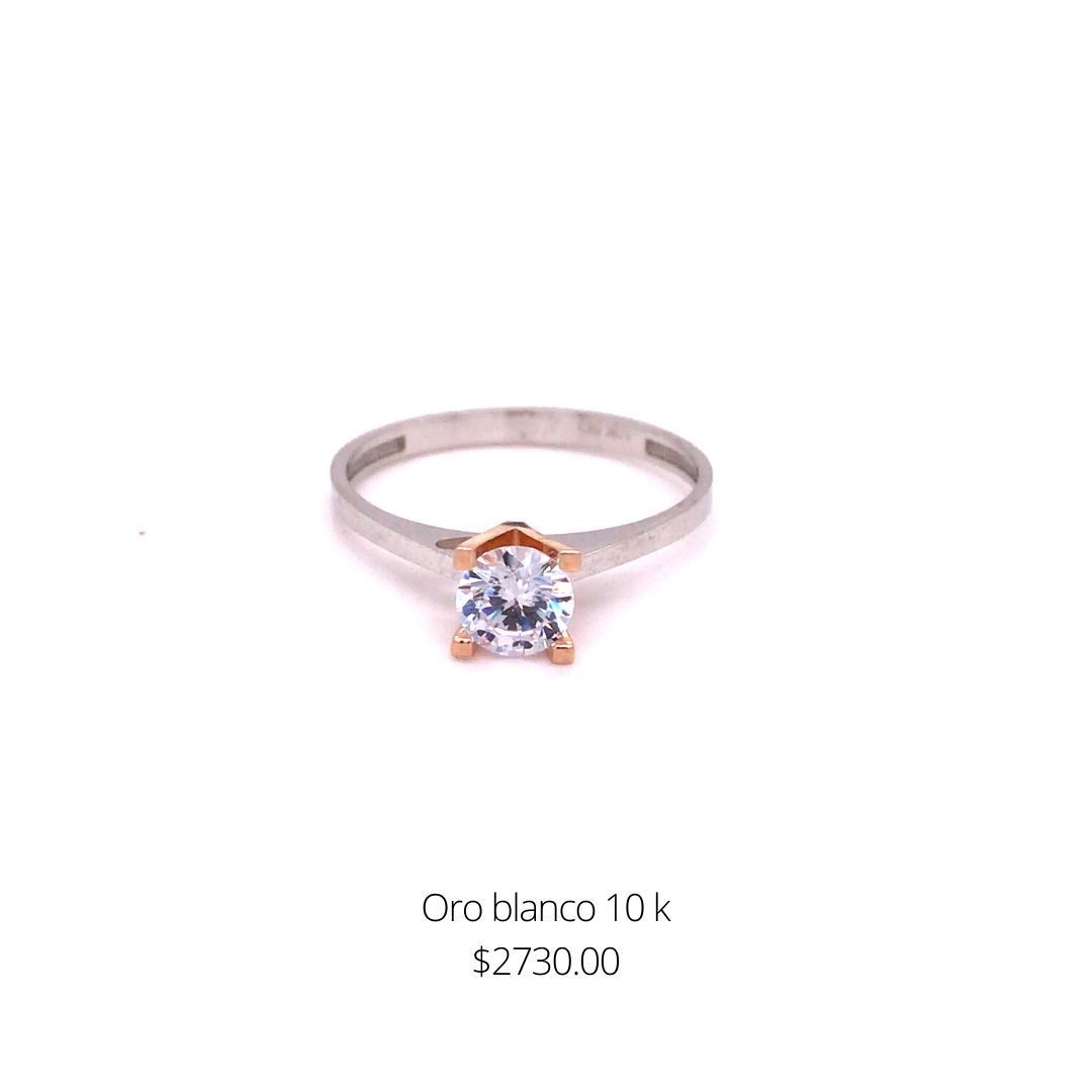 Anillo Oro Blanco
