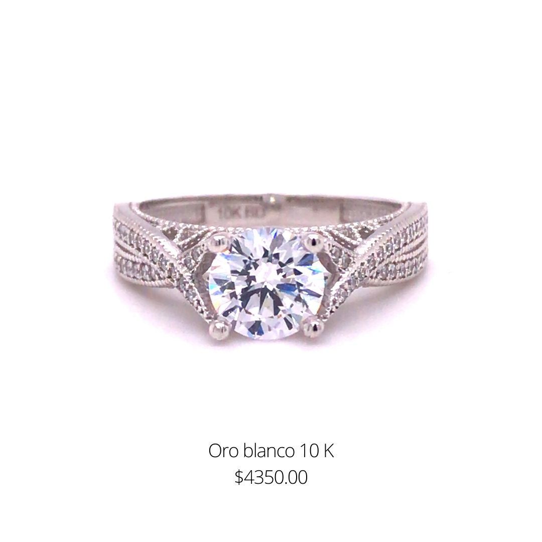 Anillo Oro Blanco