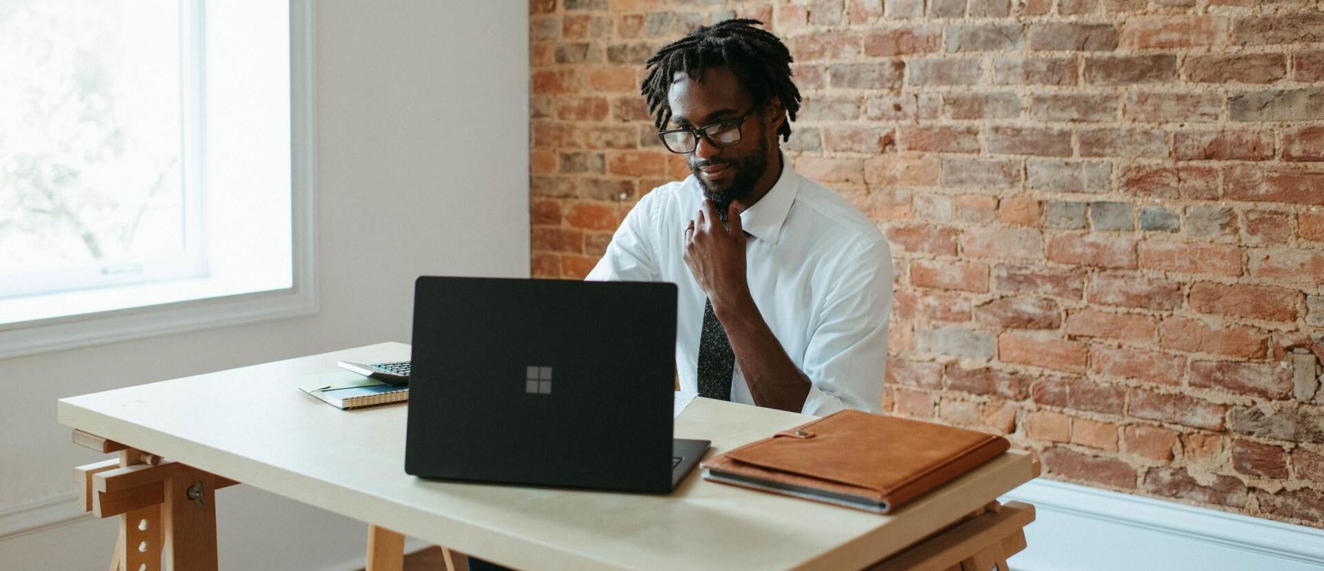 man on laptop