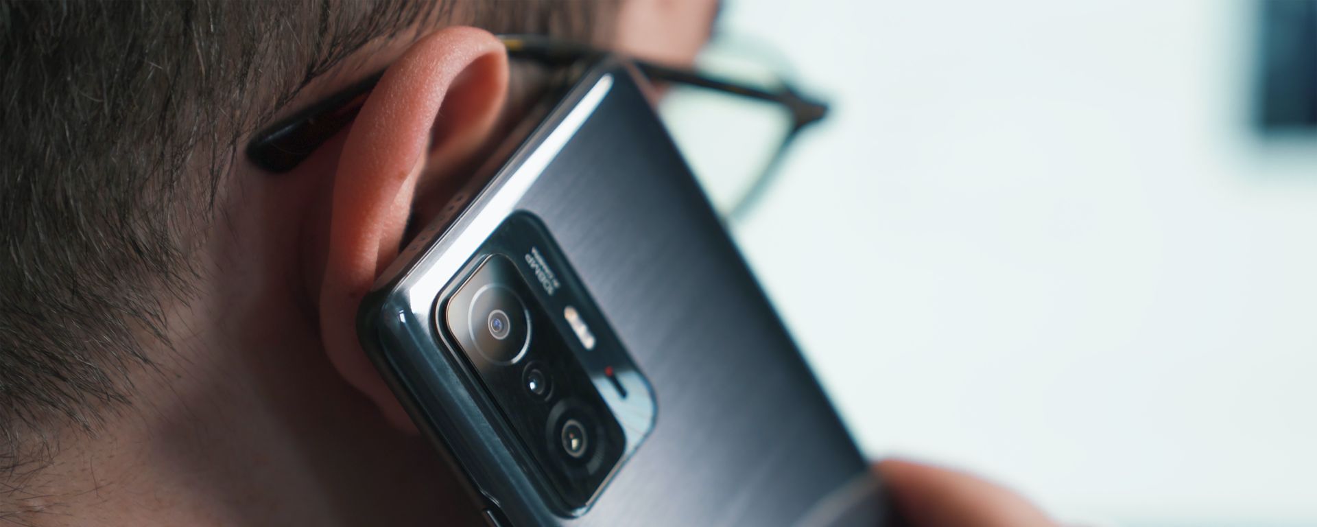 man making phone call