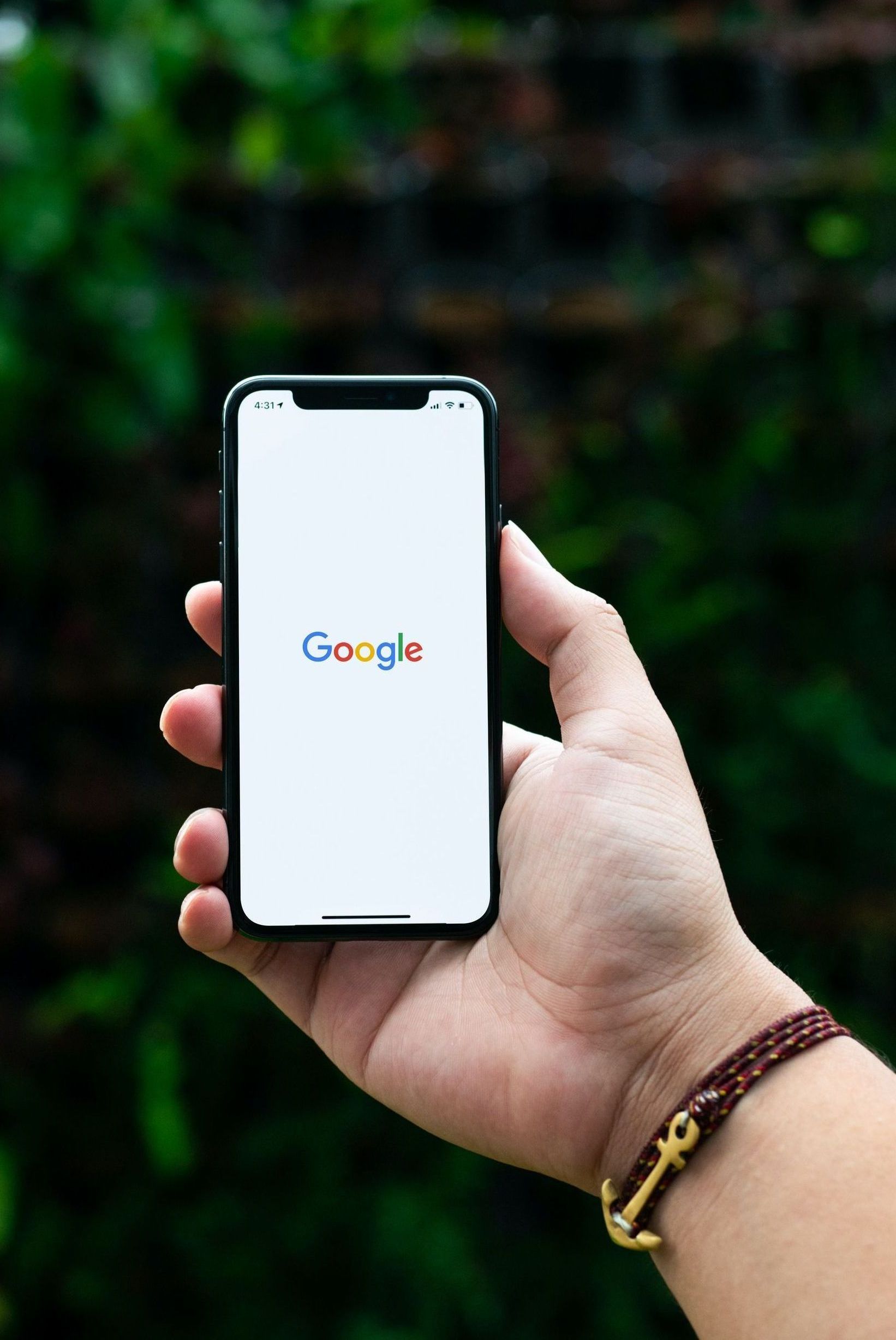 google search on a phone