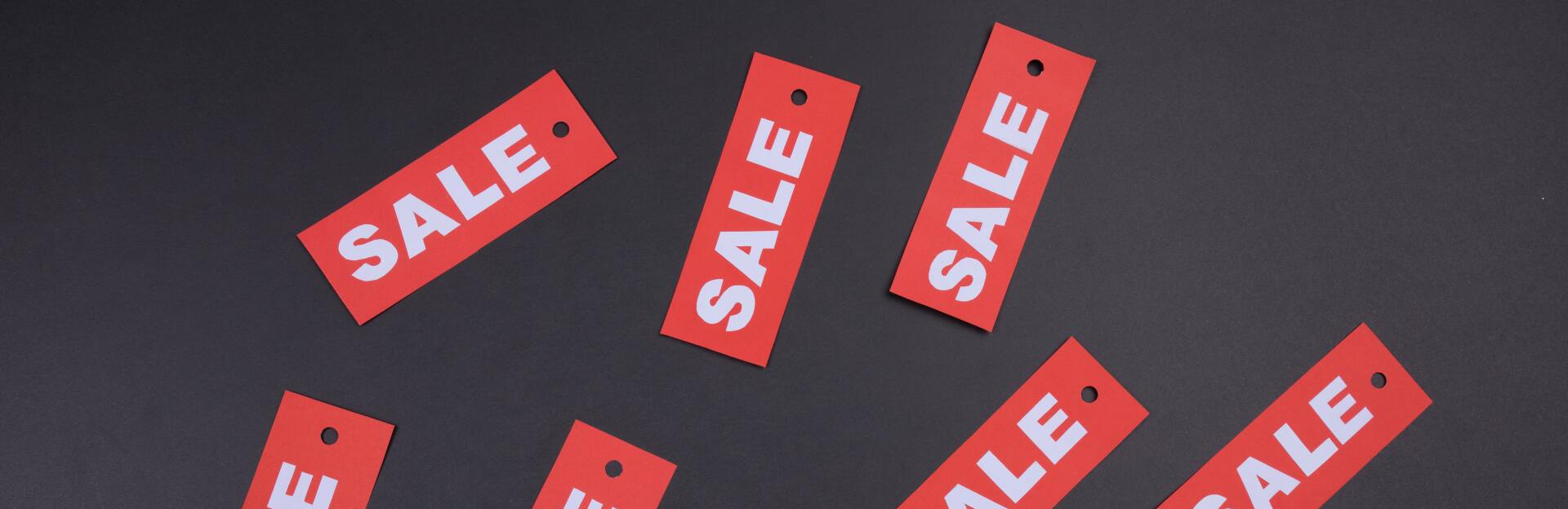 sale tags