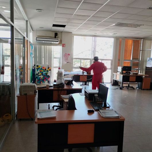 Técnico de fumigación ecológica en Puebla