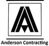 Logo of Anderson Contracting: a large black "A" in a white square, with the words "Anderson Contracting" below.