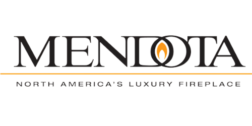 Full Time Heating & Cooling | The logo for menota north america 's luxury fireplace