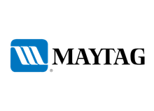 Full Time Heating & Cooling | The maytag logo is blue and black on a white background.