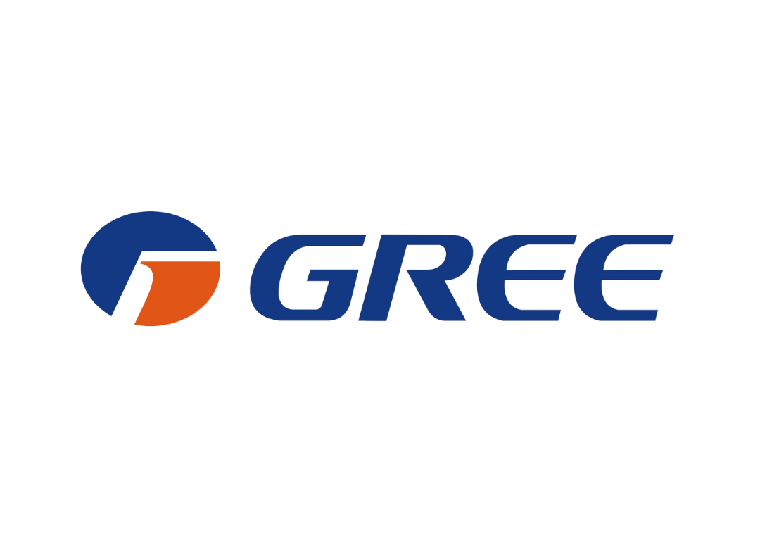 Full Time Heating & Cooling | The gree logo is on a white background.
