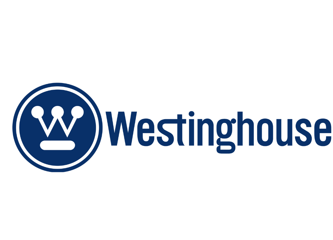 Full Time Heating & Cooling | The westinghouse logo is blue and white and has a crown on it.