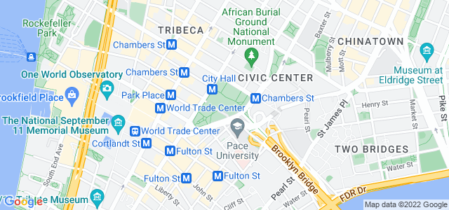 Map of business location
