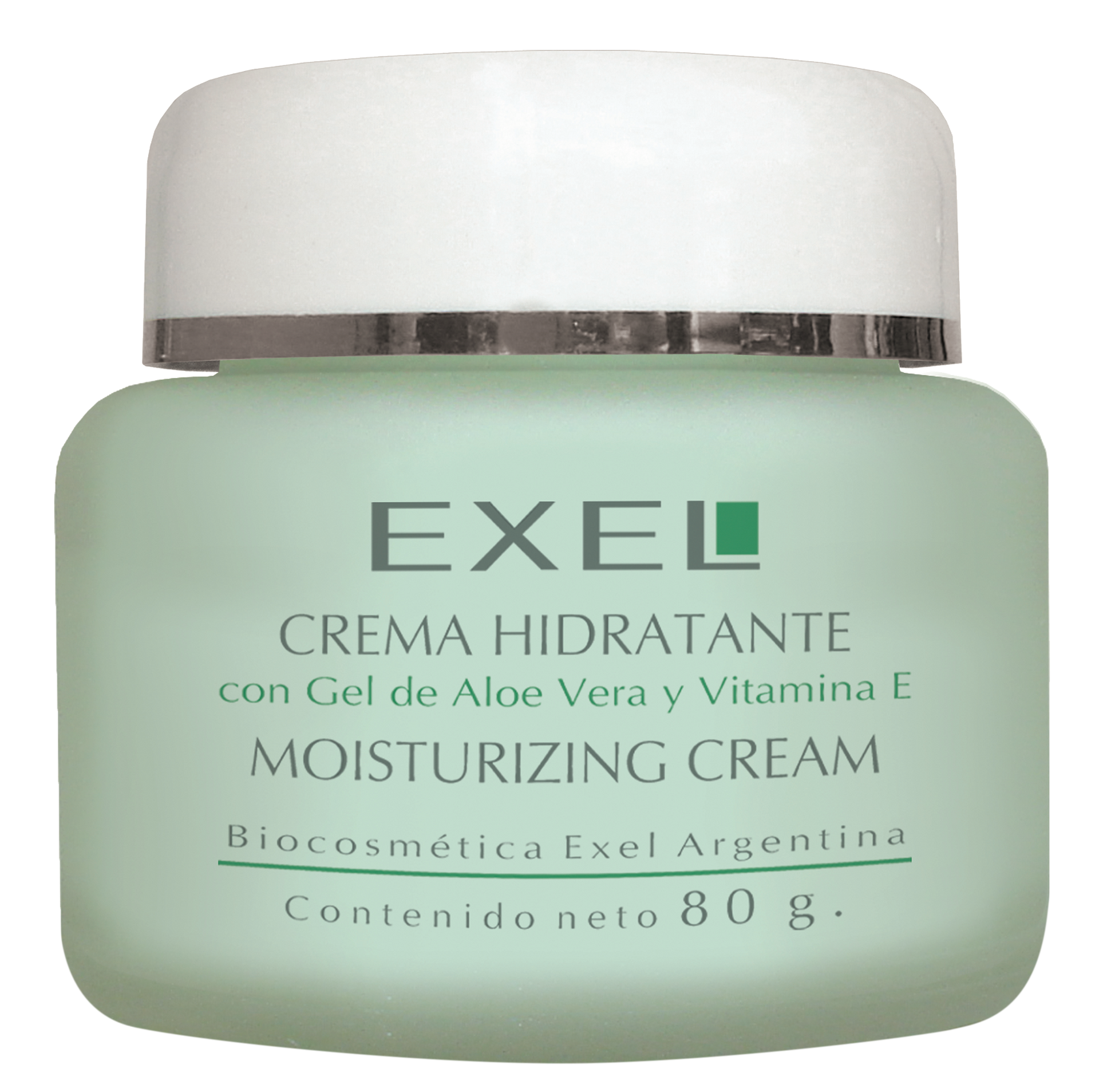 CREMA HIDRATANTE con gel de aloe vera y vitamina E 80 ml