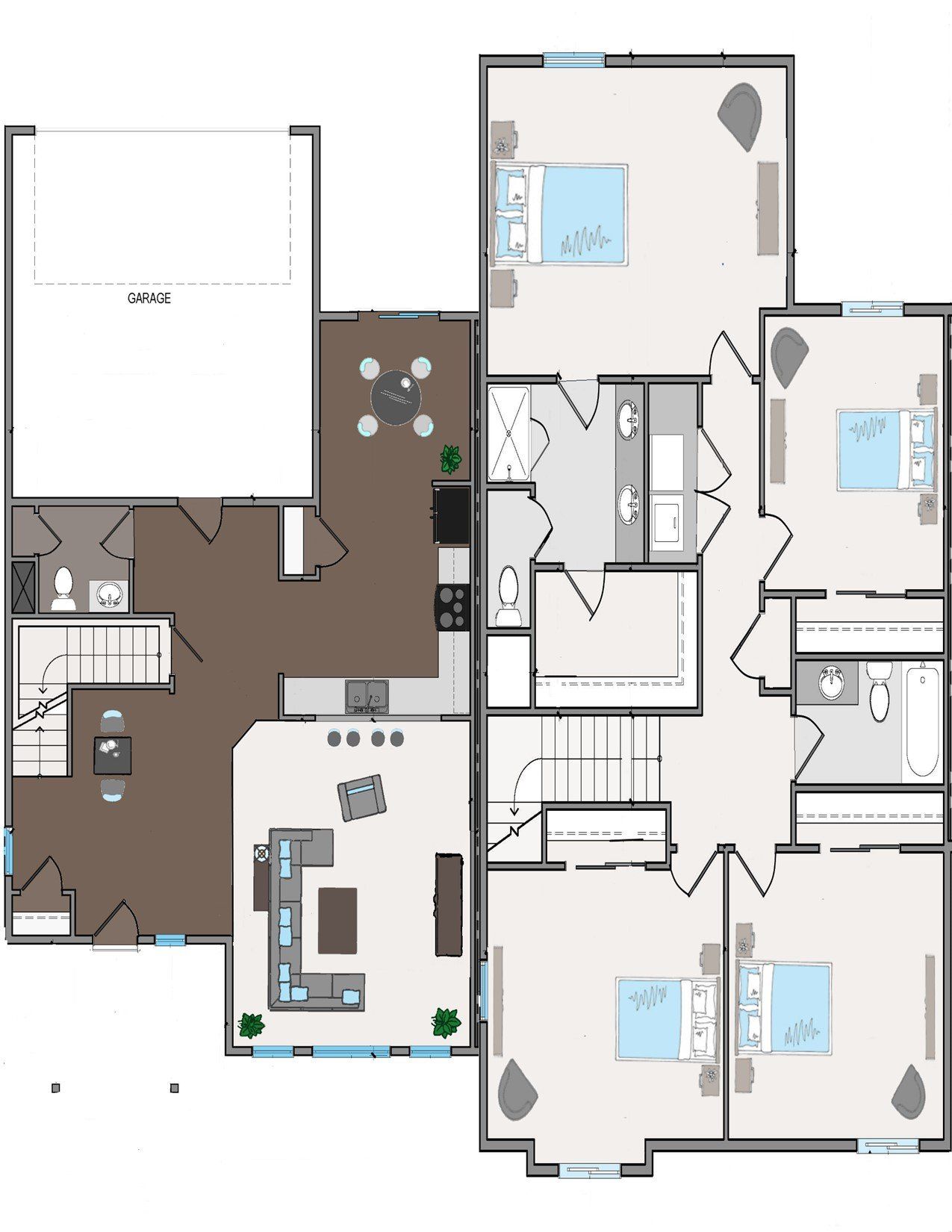 Sunset Ridge Floorplan Vail