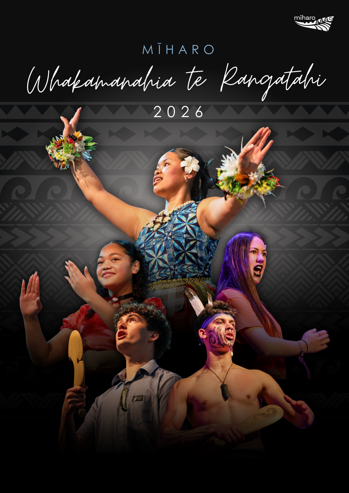 Poster for Whakamanahia Te Rangatahi programme
