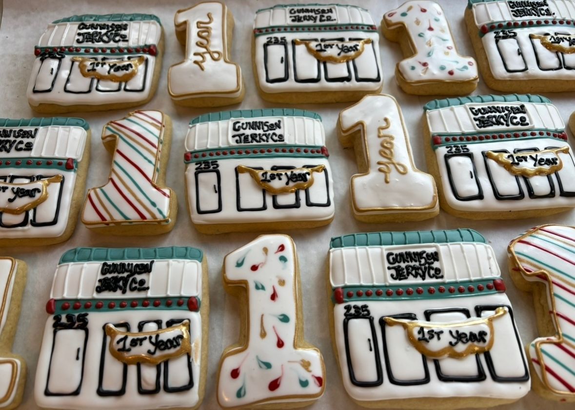 Cookies decorated. Base Camp Bakery Gunnison, Colorado https://share.google/AgqUzUKNzsb0ThlP5, https://www.facebook.com/BaseCampBakery1, https://www.instagram.com/basecampbakery_81230