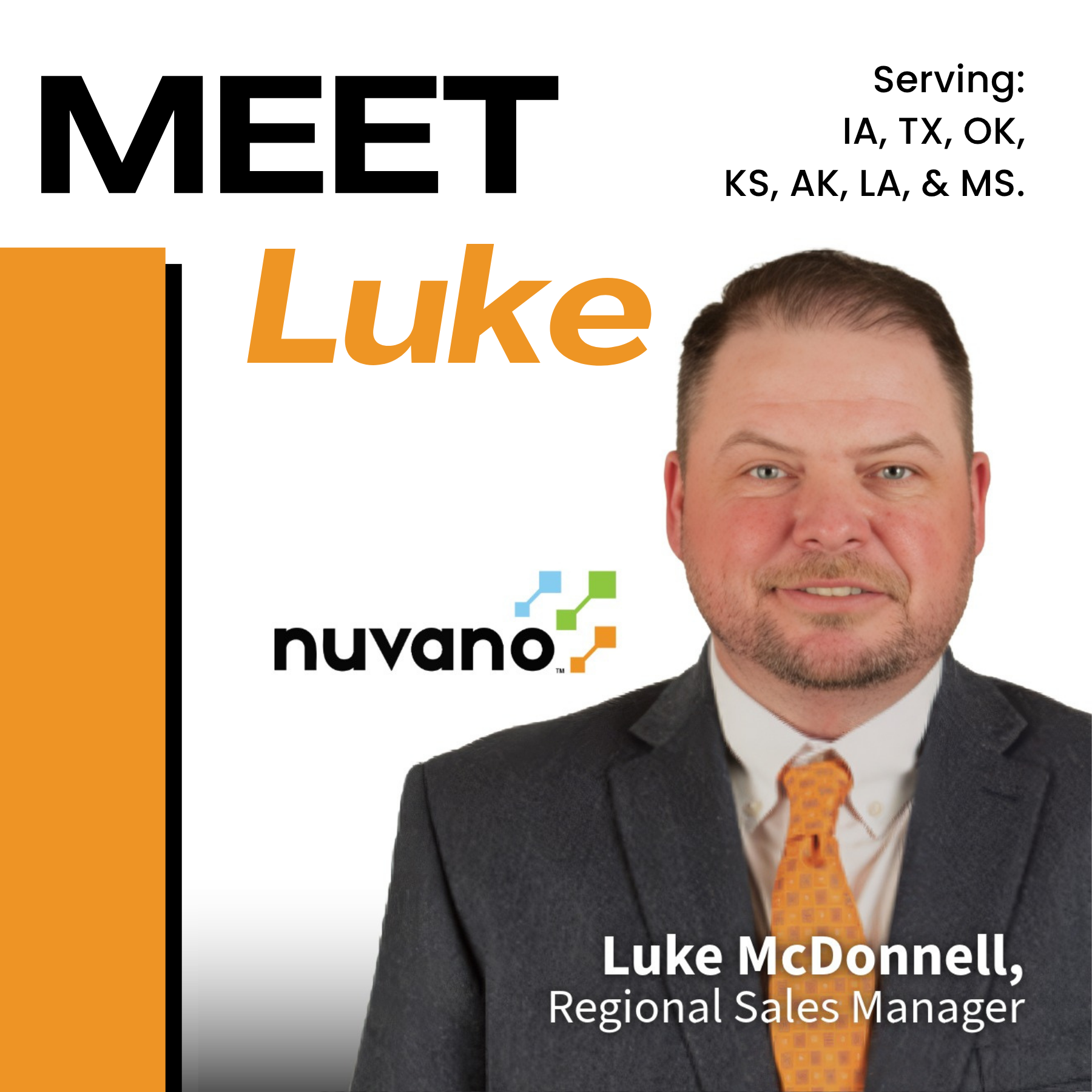 Meet Nuvano Regional Sales Manager, Luke McDonnell