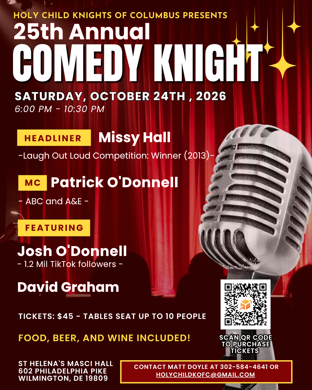 Comedy Knight 2026