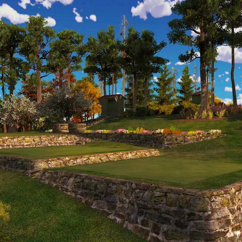 WADE HAMPTON GOLF COURSE