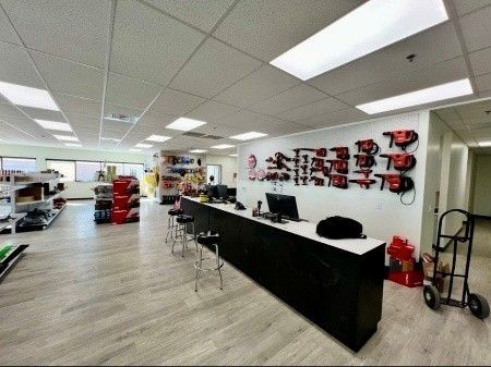 Hilti tools at a store.