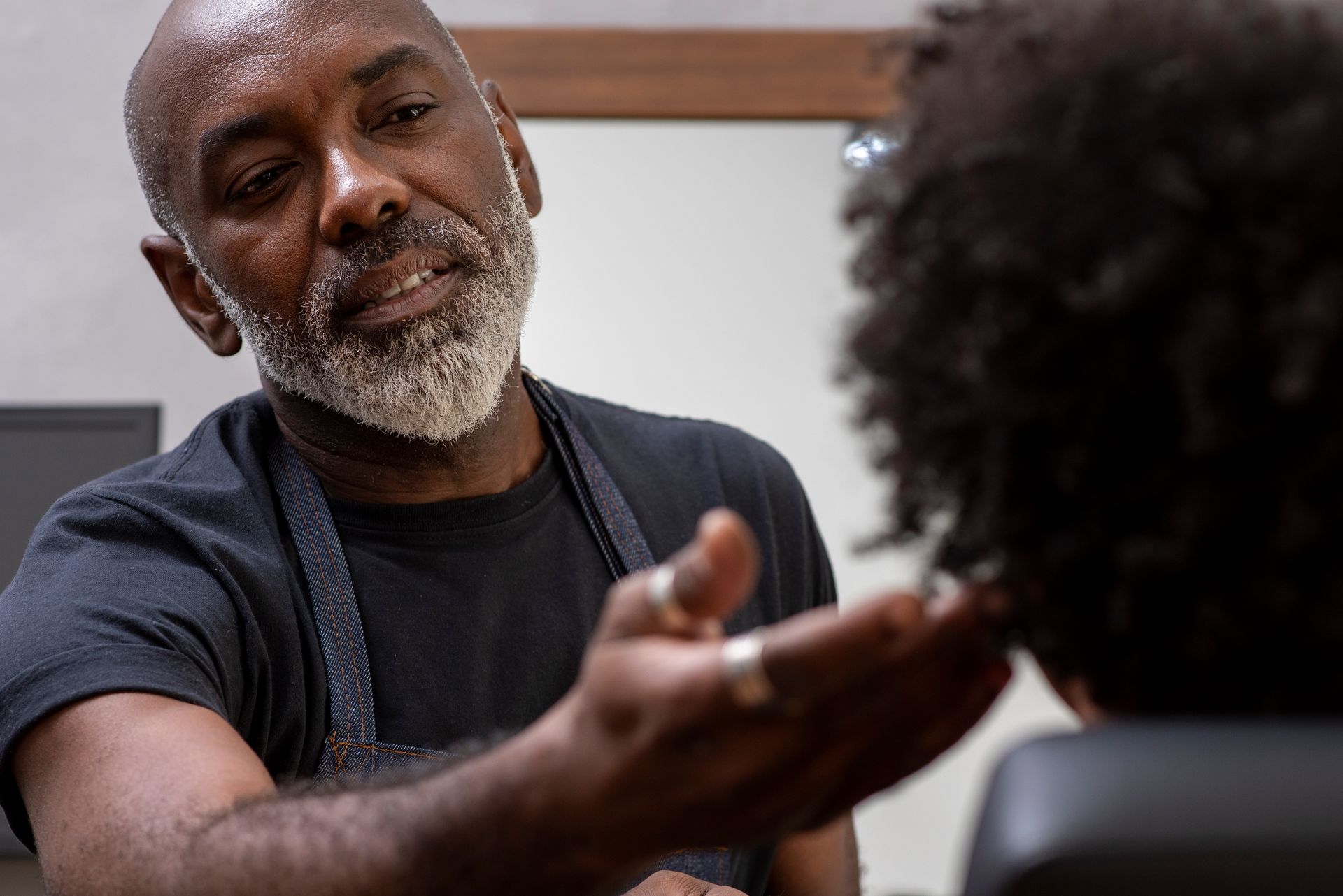 Barber and Client