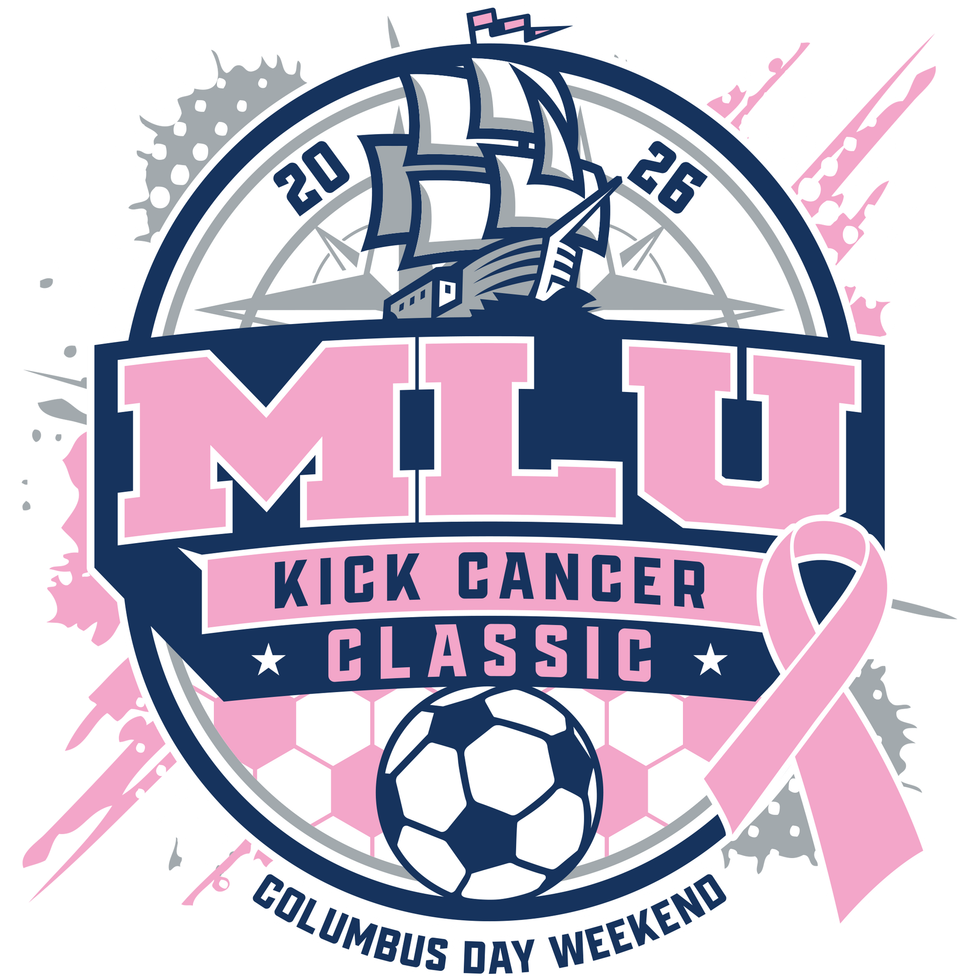 Logo for Mount Laurel United Soccer Columbus Day Tournament