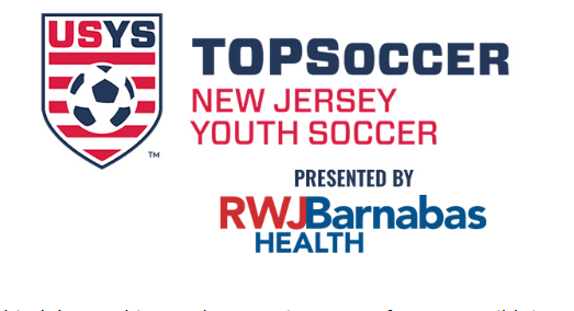 Logo for USYS TopSoccer New Jersey Youth Soccer